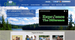 Desktop Screenshot of cascades.org